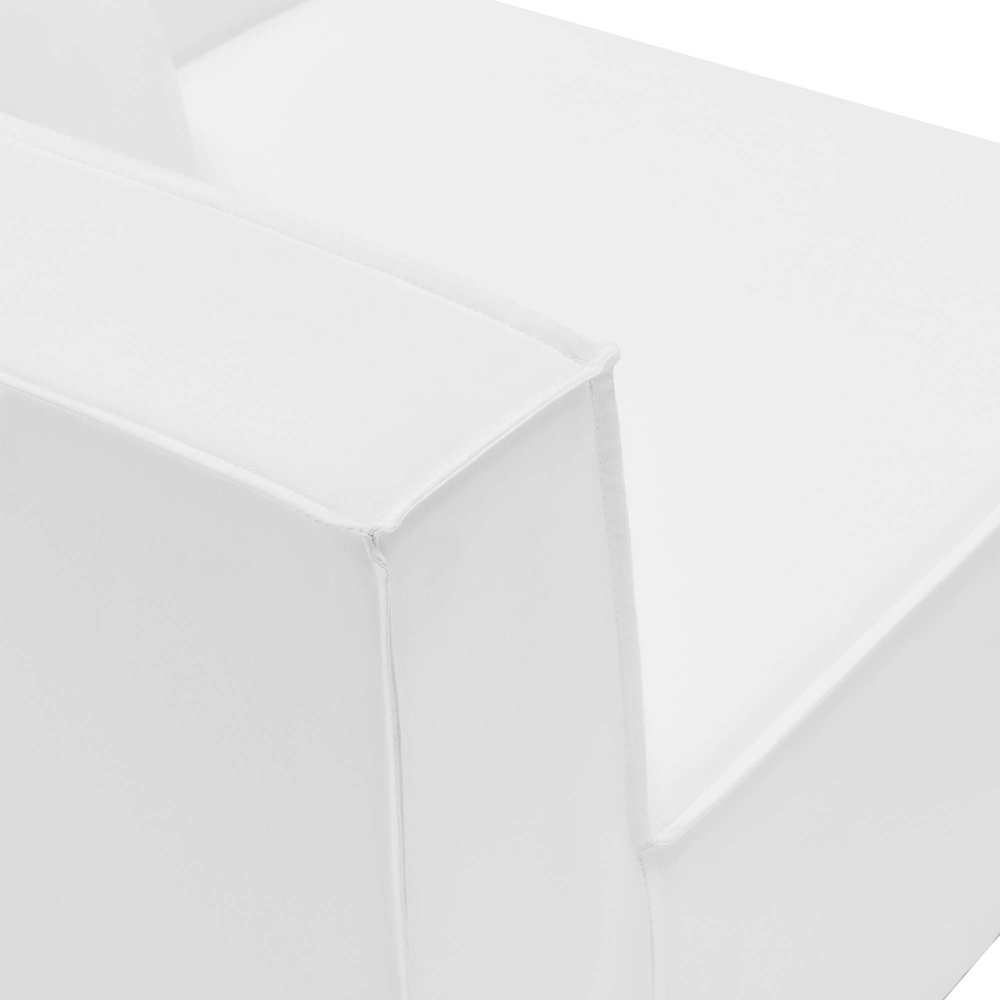 Saybrook Outdoor Patio Upholstered Sectional Sofa Corner Chair. Picture 6