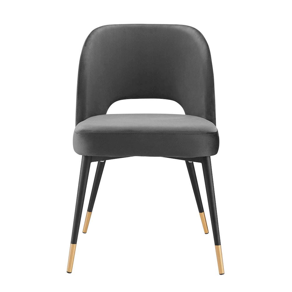 Rouse Performance Velvet Dining Side Chair. Picture 6