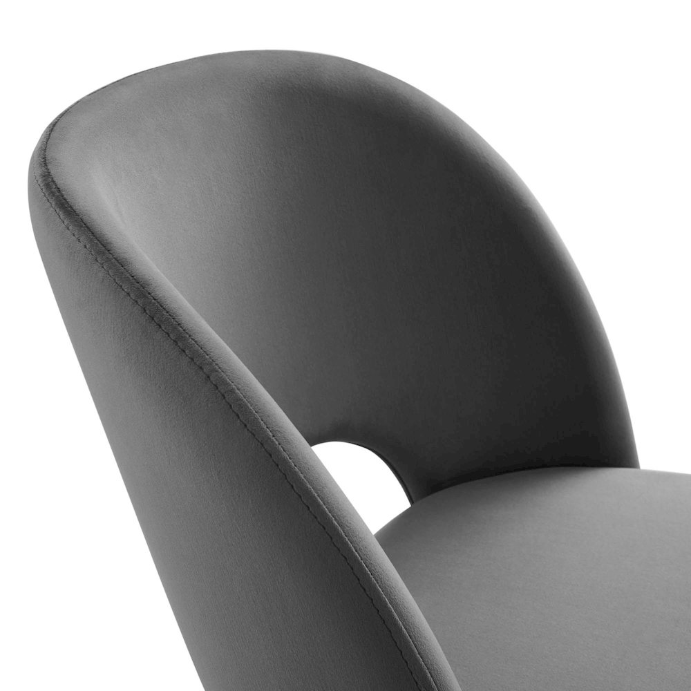 Rouse Performance Velvet Dining Side Chair. Picture 5