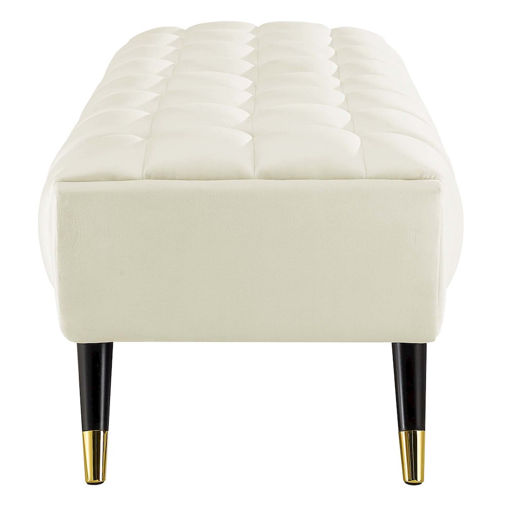 Adept 60" Performance Velvet Bench. Picture 5