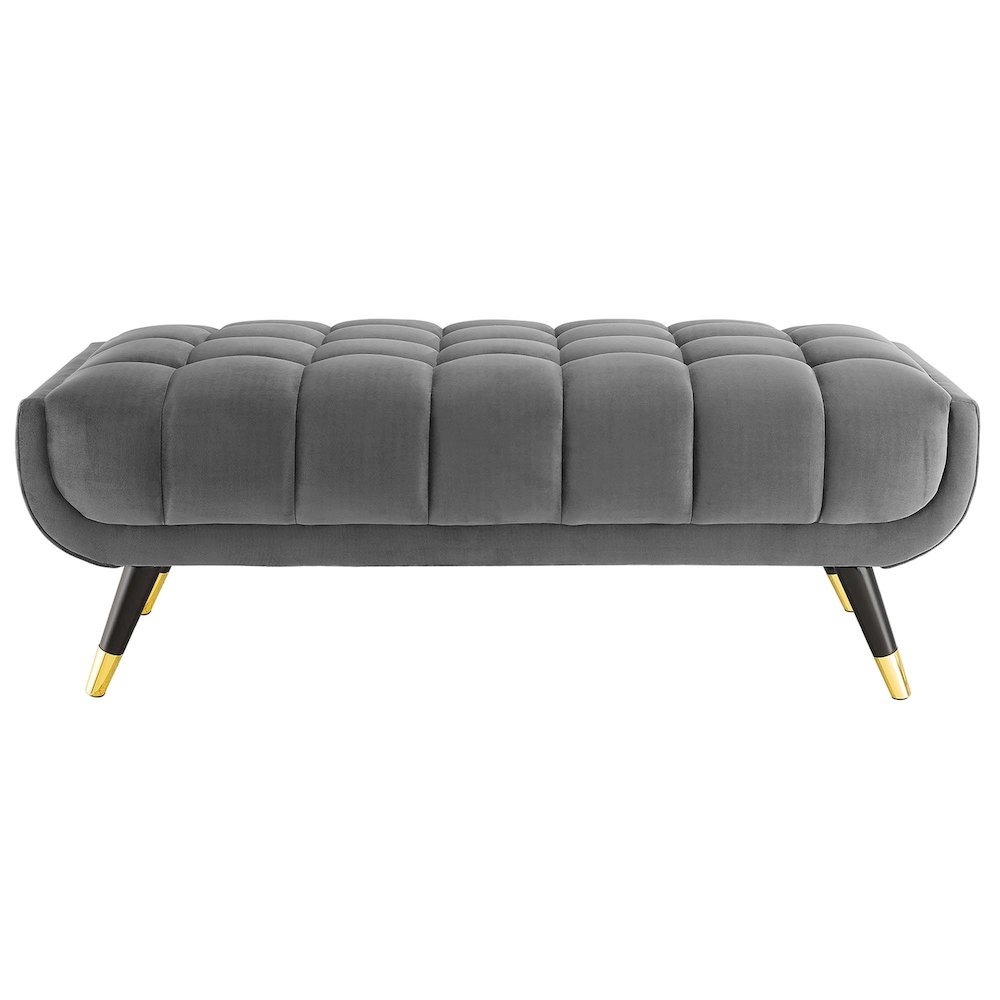 Adept 47.5" Performance Velvet Bench. Picture 6