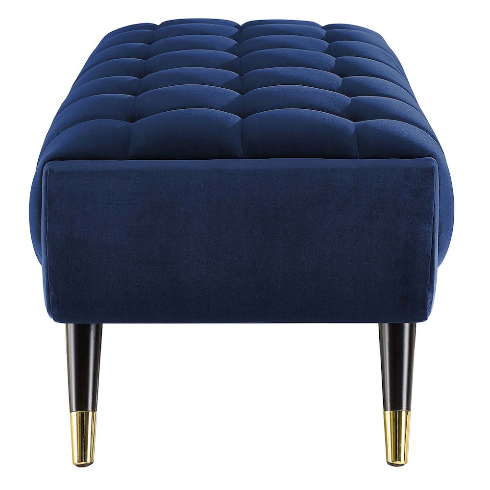 Adept 47.5" Performance Velvet Bench. Picture 5
