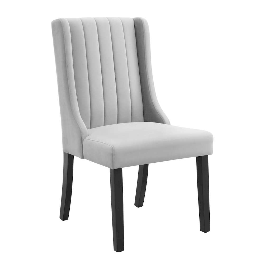 Renew Parsons Performance Velvet Dining Side Chairs Set of 2. Picture 2