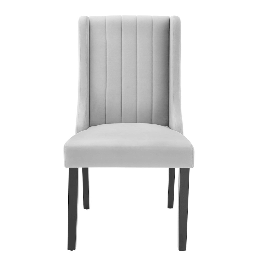 Renew Parsons Performance Velvet Dining Side Chairs Set of 2. Picture 5