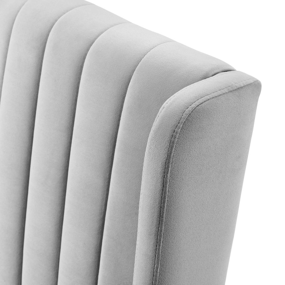 Renew Parsons Performance Velvet Dining Side Chairs Set of 2. Picture 6