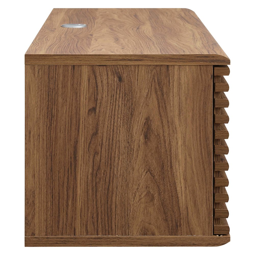 Render 46" Wall-Mount Media Console TV Stand. Picture 2