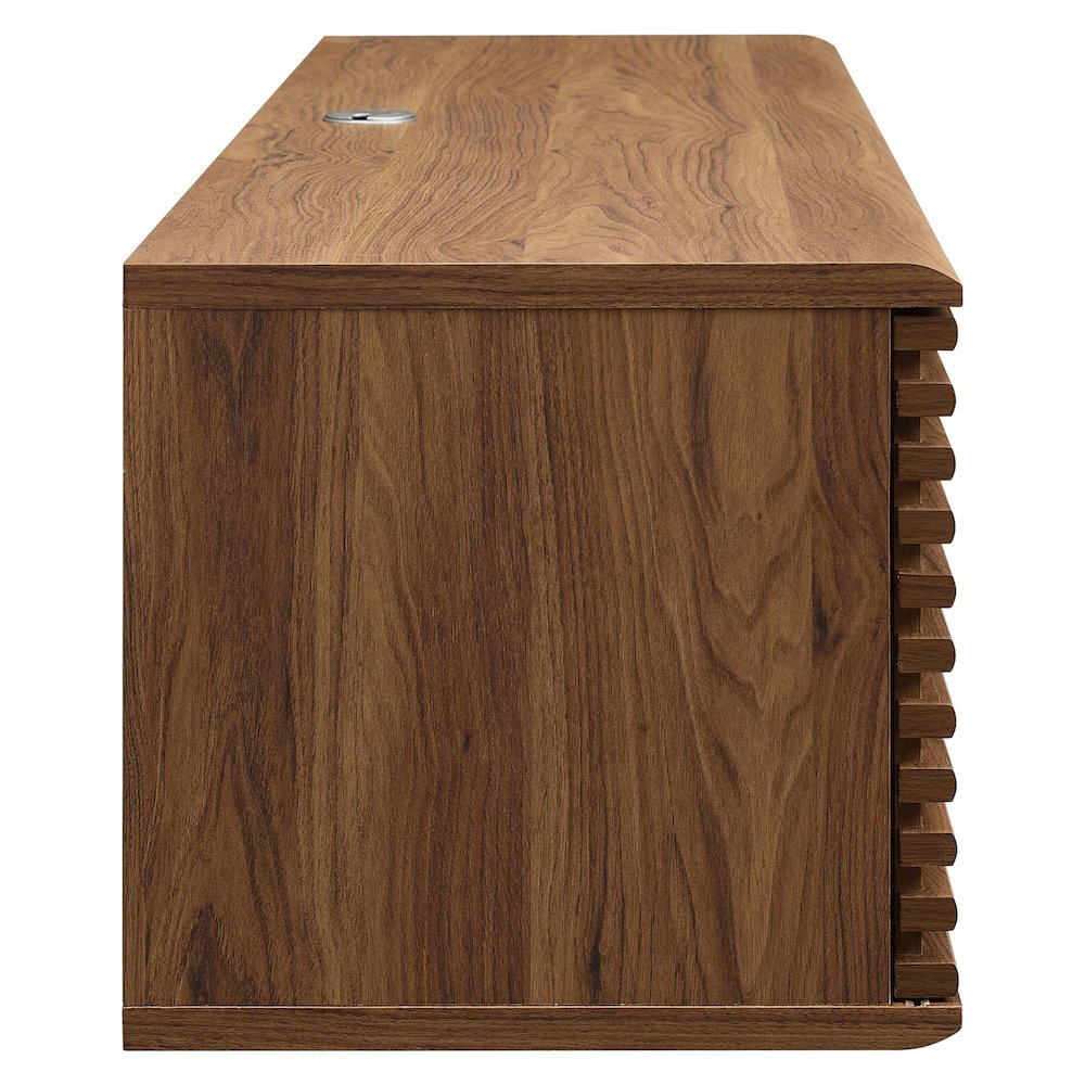 Render 60" Wall-Mount Media Console TV Stand. Picture 2