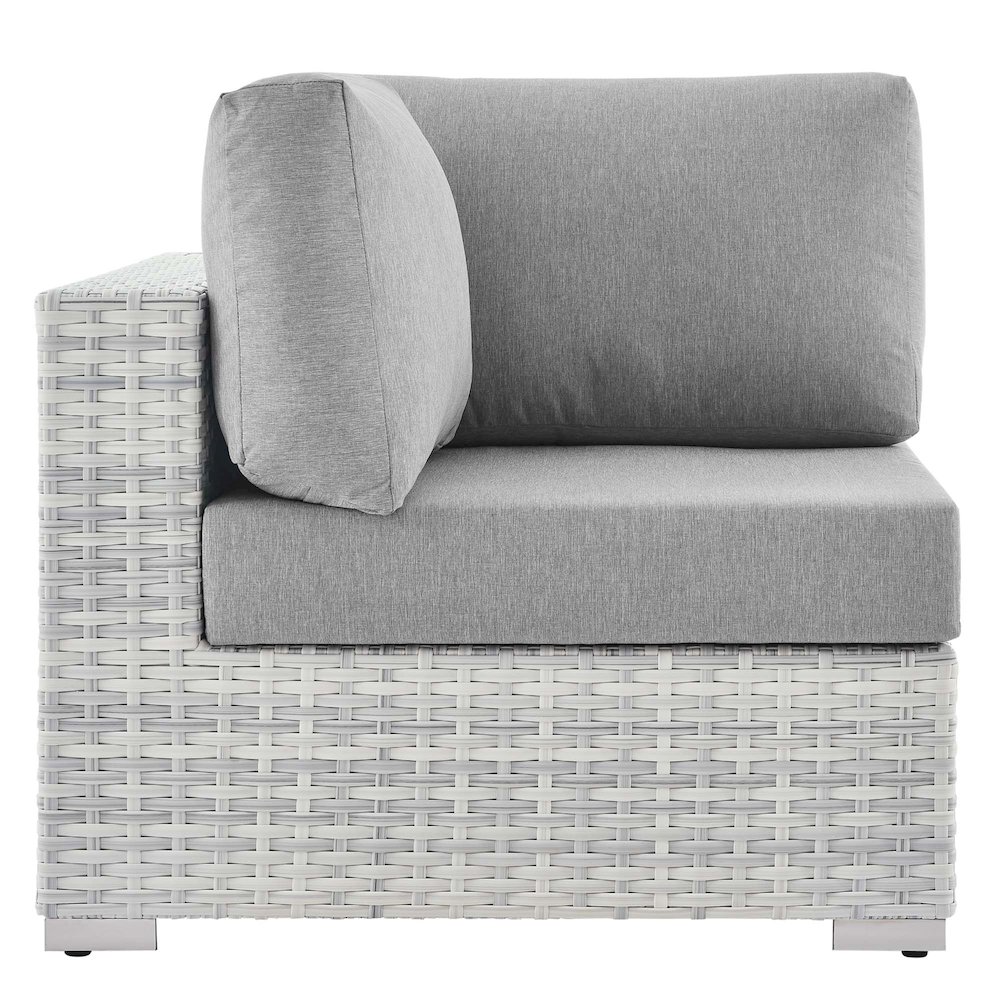 Convene Outdoor Patio Corner Chair. Picture 3