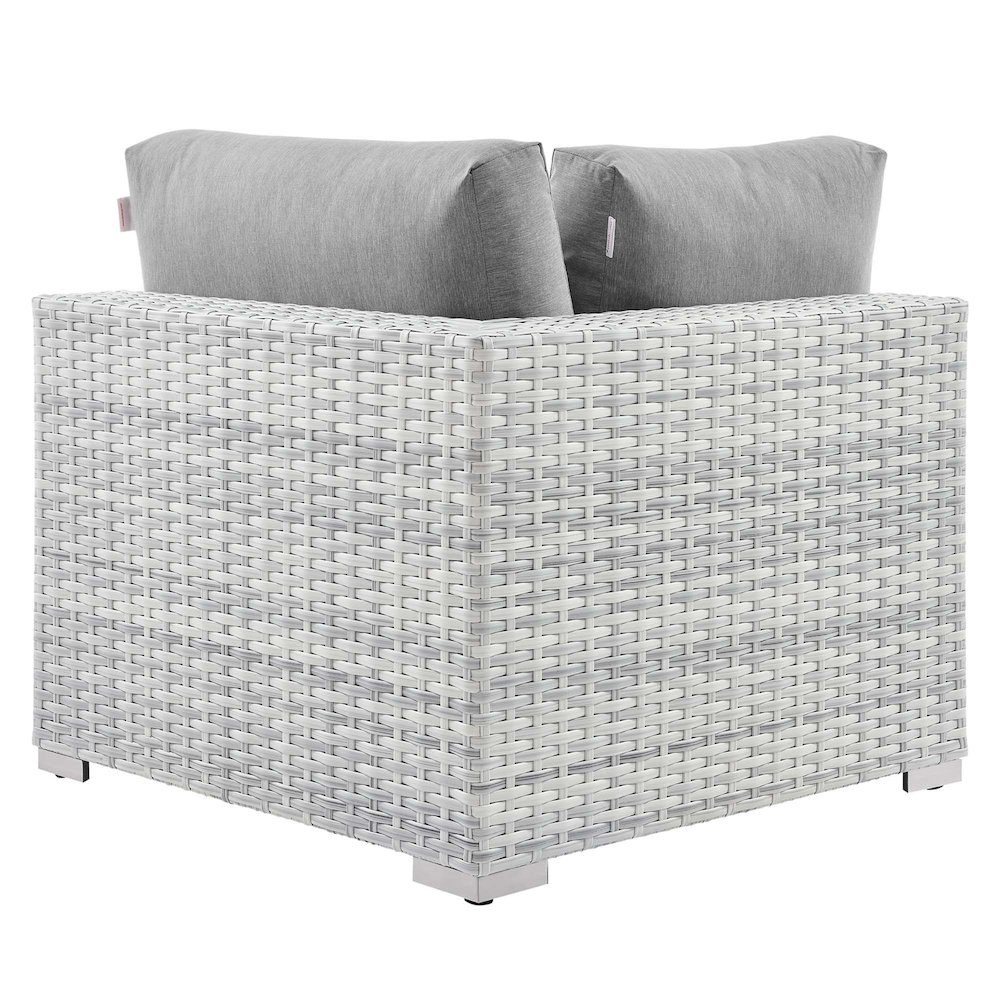Convene Outdoor Patio Corner Chair. Picture 4