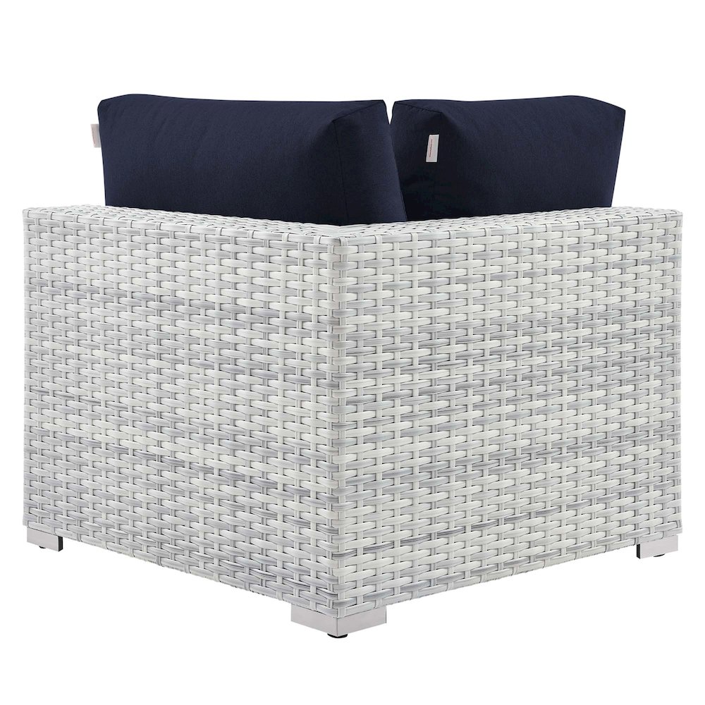 Convene Outdoor Patio Corner Chair. Picture 4