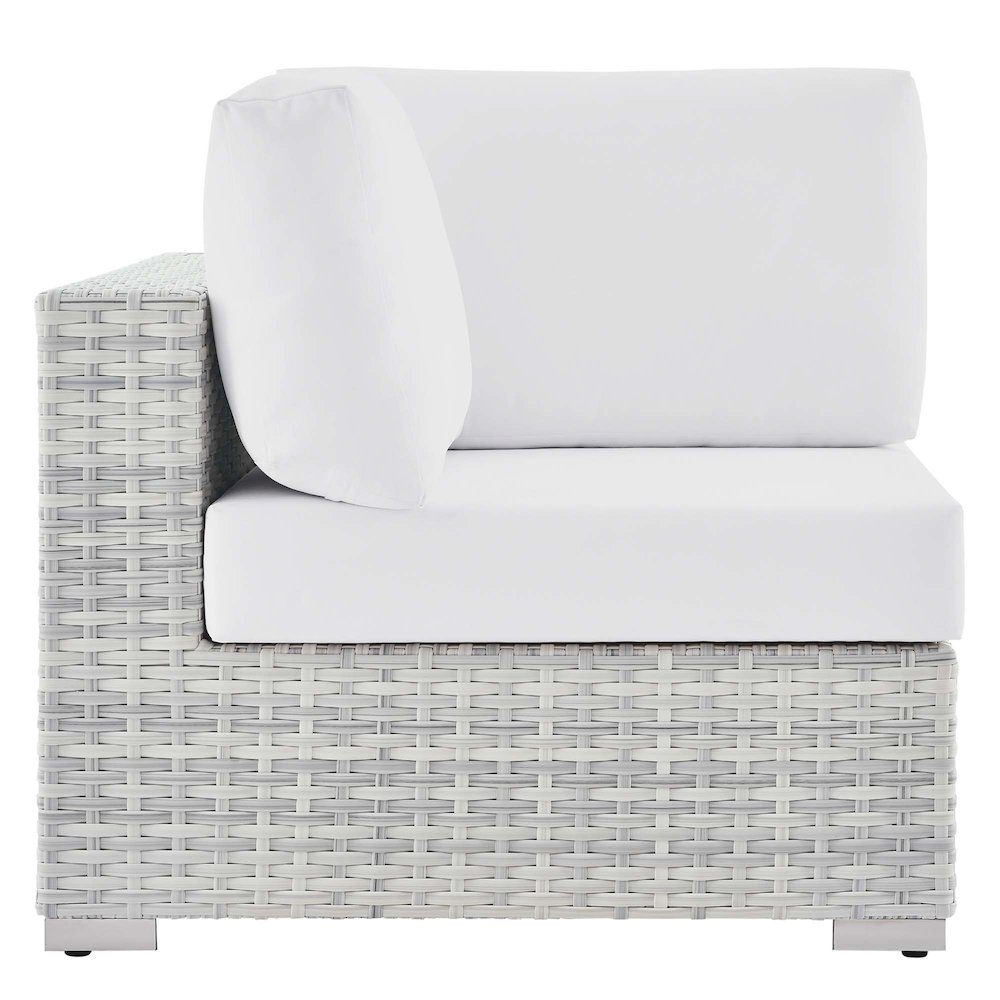Convene Outdoor Patio Corner Chair. Picture 2