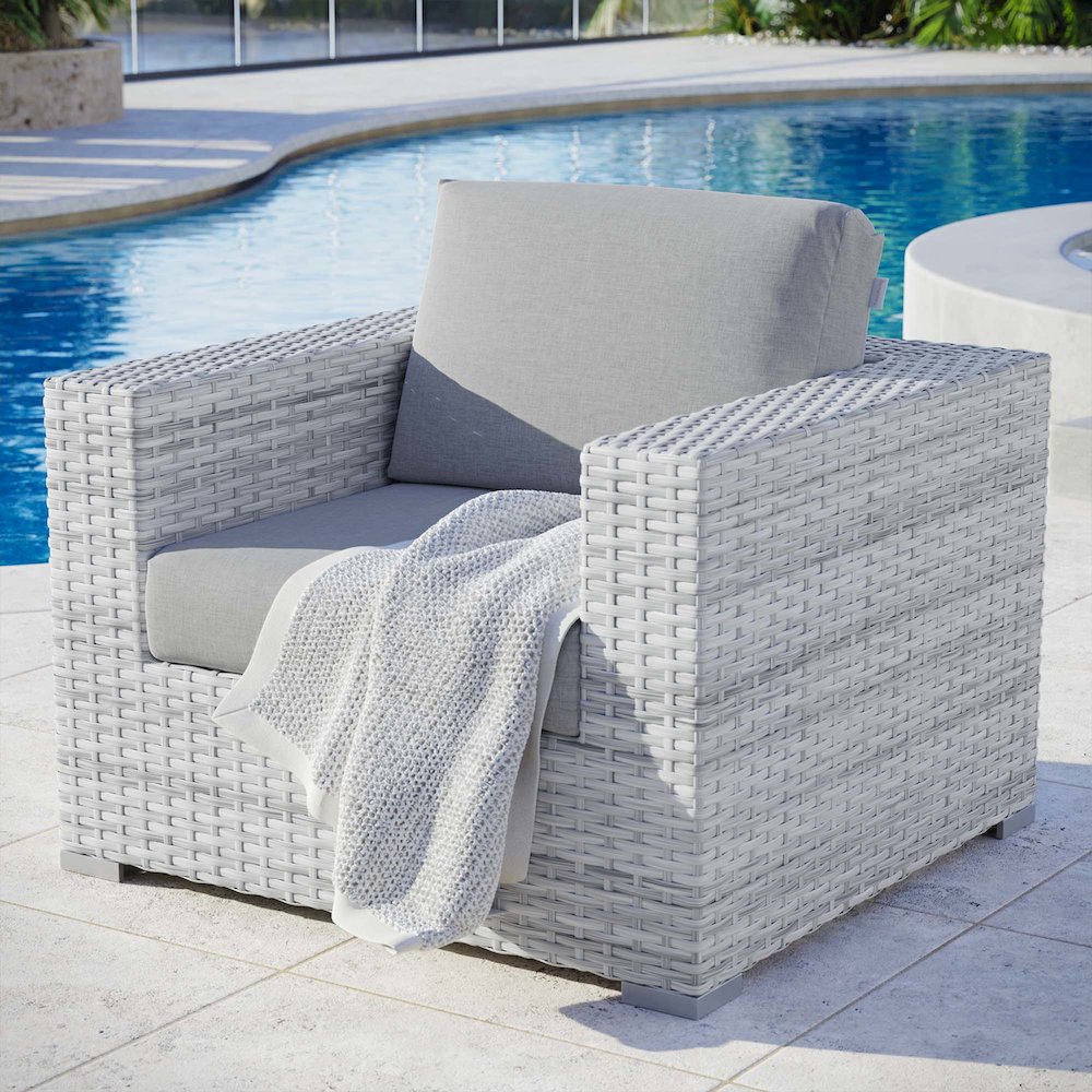 Convene Outdoor Patio Armchair. Picture 6
