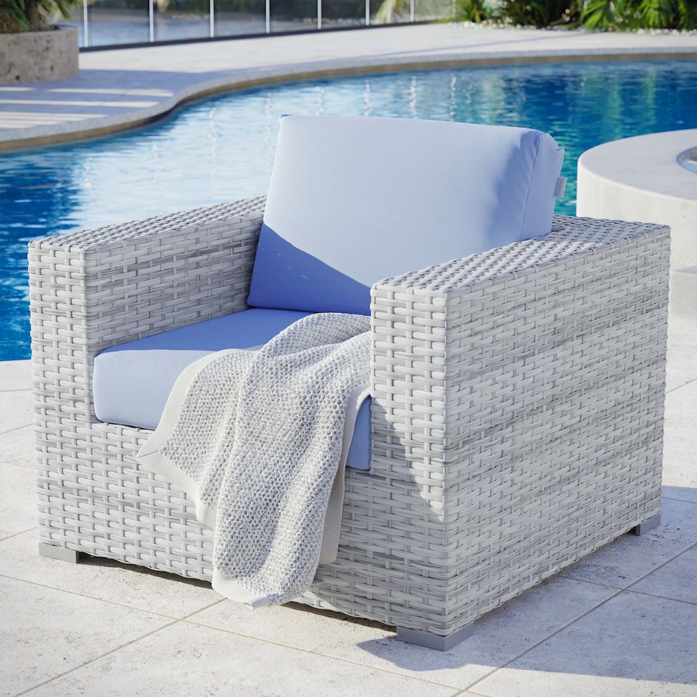 Convene Outdoor Patio Armchair. Picture 6