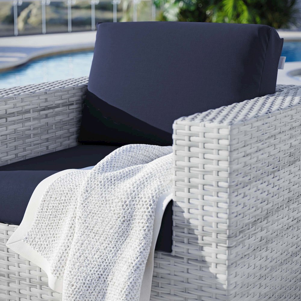 Convene Outdoor Patio Armchair. Picture 7