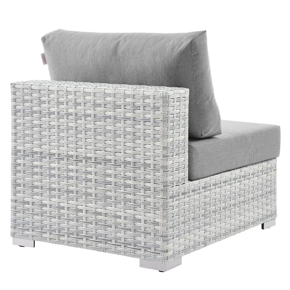 Convene Outdoor Patio Armless Chair. Picture 2