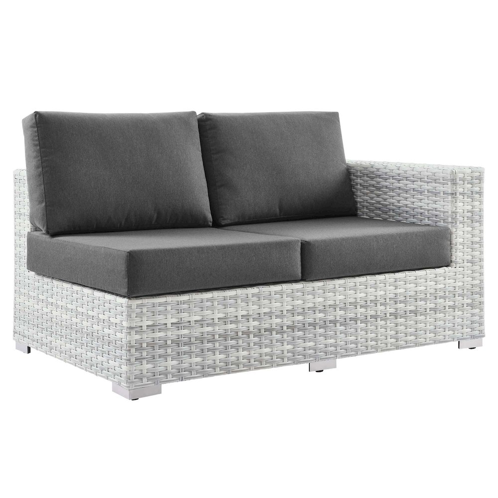Convene Outdoor Patio Right-Arm Loveseat. Picture 1