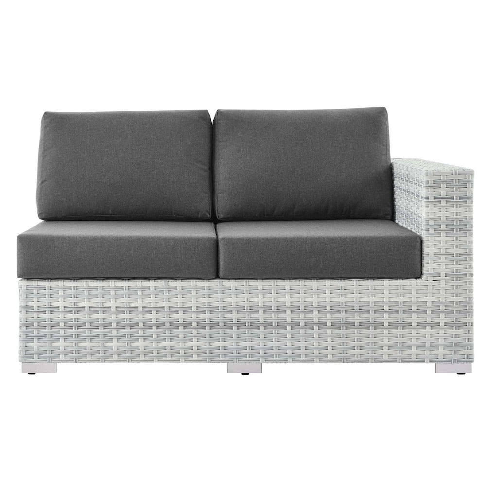 Convene Outdoor Patio Right-Arm Loveseat. Picture 4