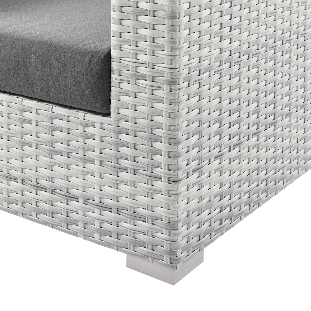 Convene Outdoor Patio Right-Arm Loveseat. Picture 5