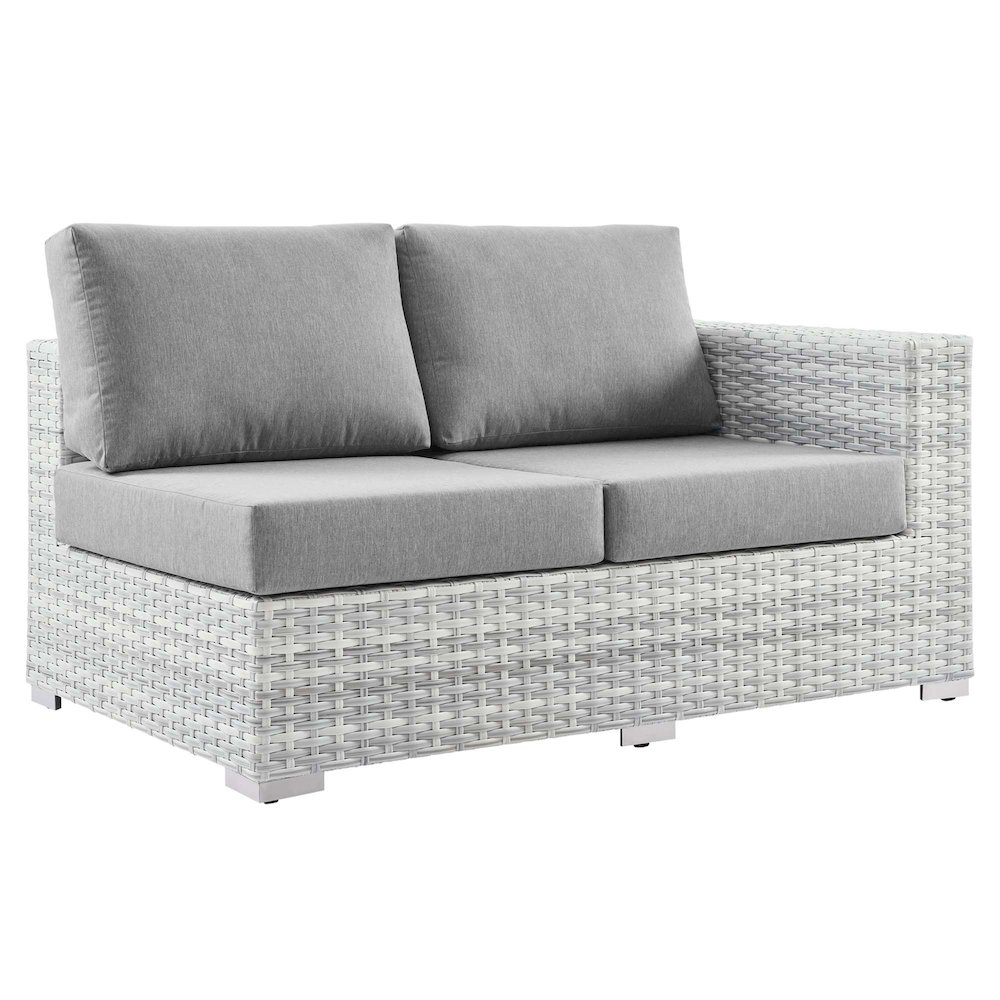 Convene Outdoor Patio Right-Arm Loveseat. Picture 1