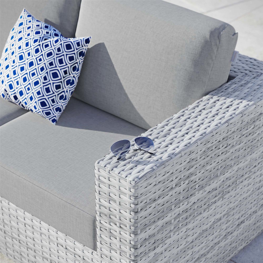 Convene Outdoor Patio Right-Arm Loveseat. Picture 8