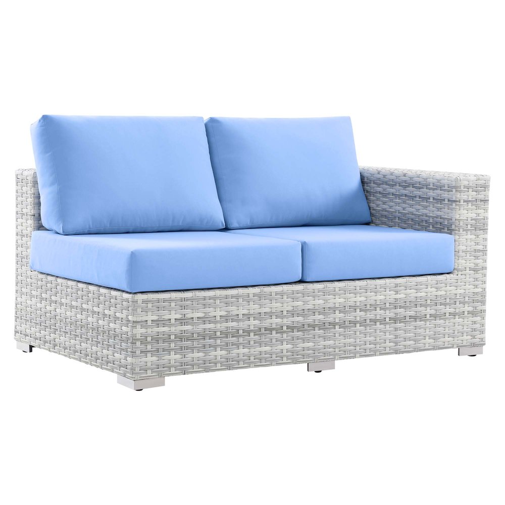 Convene Outdoor Patio Right-Arm Loveseat. Picture 1
