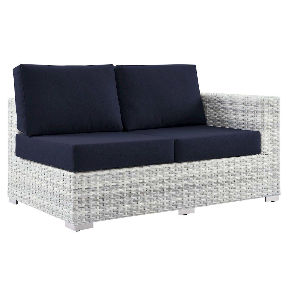 Convene Outdoor Patio Right-Arm Loveseat. Picture 1