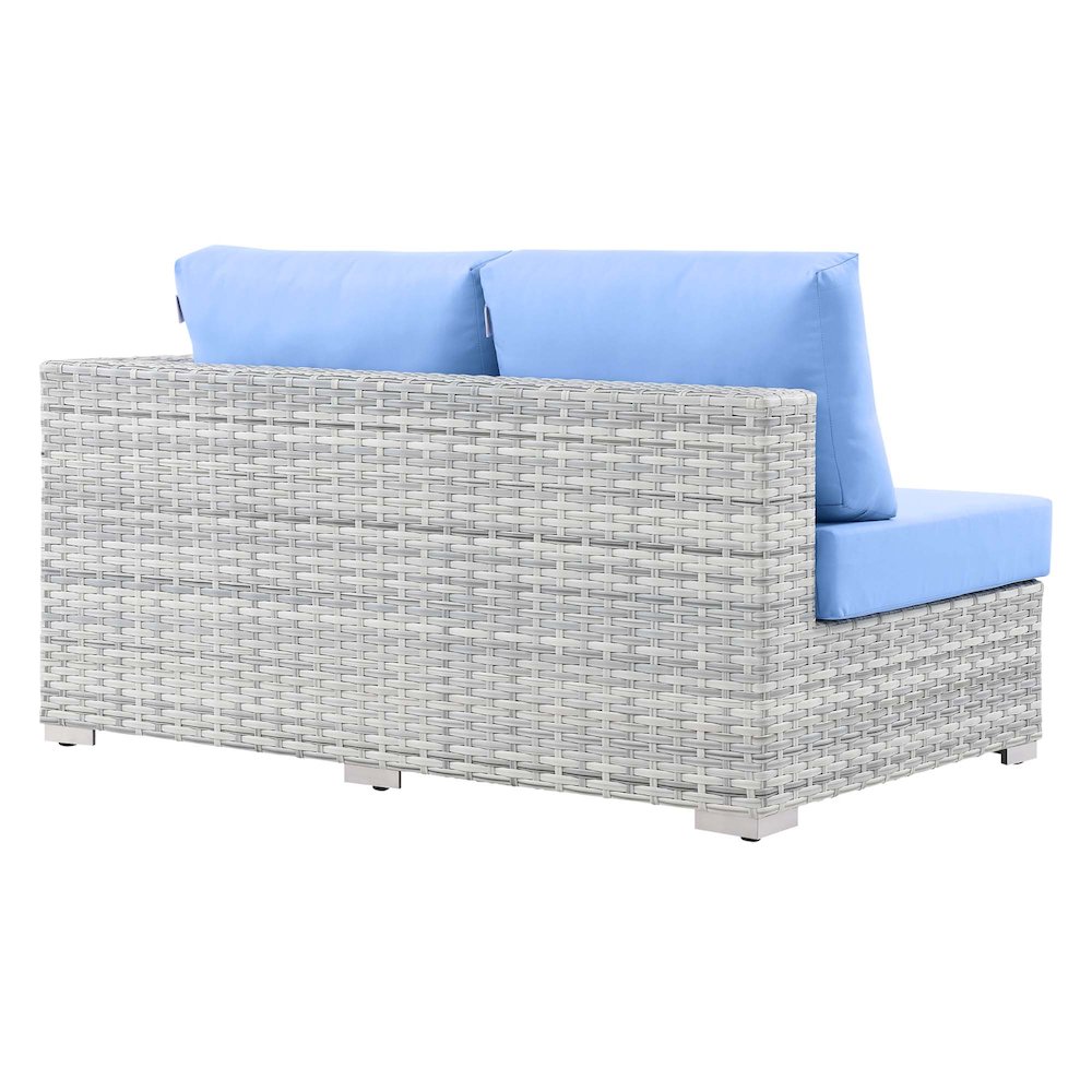 Convene Outdoor Patio Left-Arm Loveseat. Picture 3