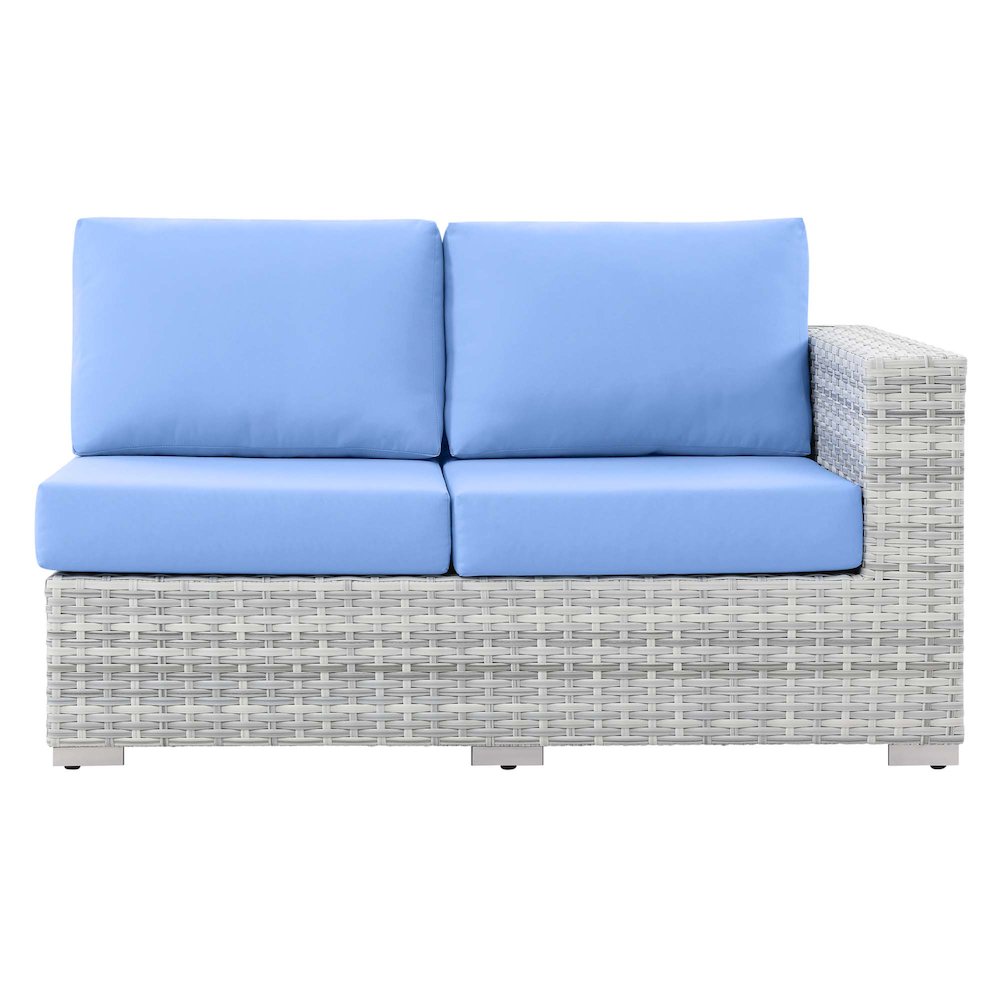Convene Outdoor Patio Left-Arm Loveseat. Picture 4