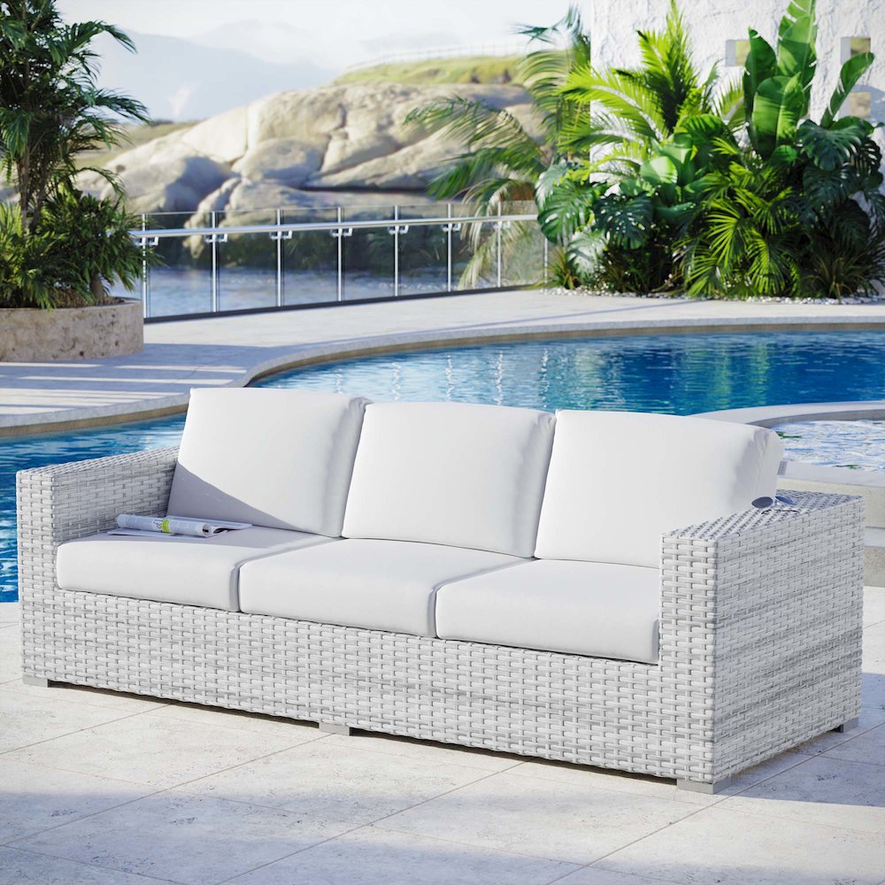 Convene Outdoor Patio Sofa. Picture 6