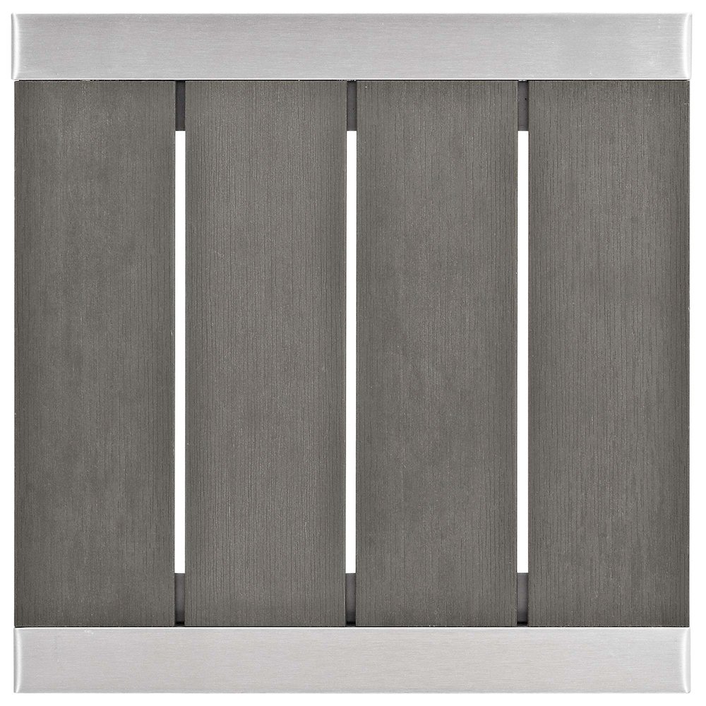Shore 7 Piece Sunbrella Fabric Outdoor Patio Aluminum Set. Picture 14