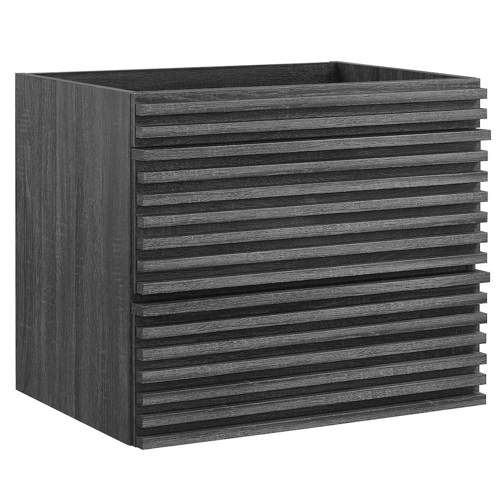 Render 24" Wall-Mount Bathroom Vanity Cabinet (Sink Basin Not Included). Picture 1
