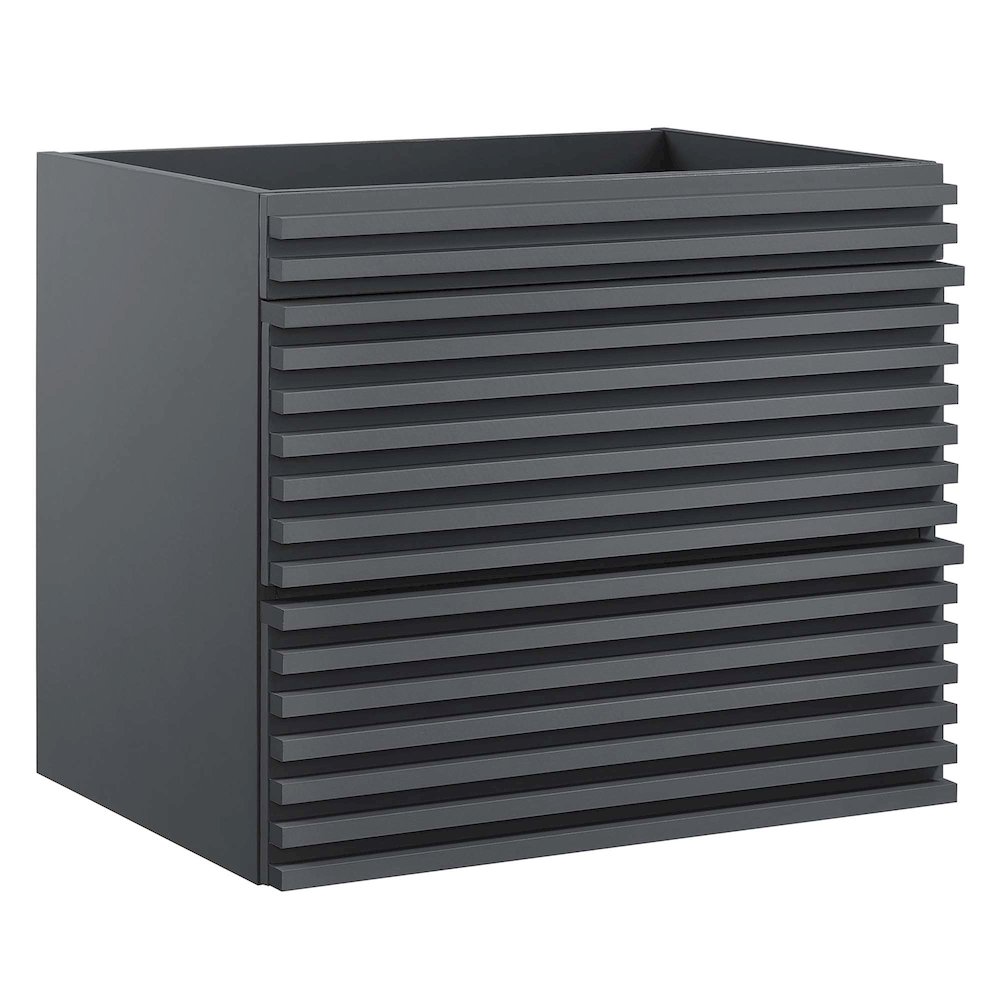 Render 24" Wall-Mount Bathroom Vanity Cabinet (Sink Basin Not Included). Picture 1