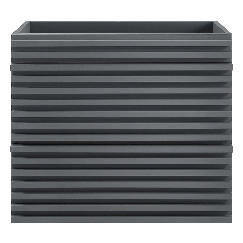 Render 24" Wall-Mount Bathroom Vanity Cabinet (Sink Basin Not Included). Picture 6