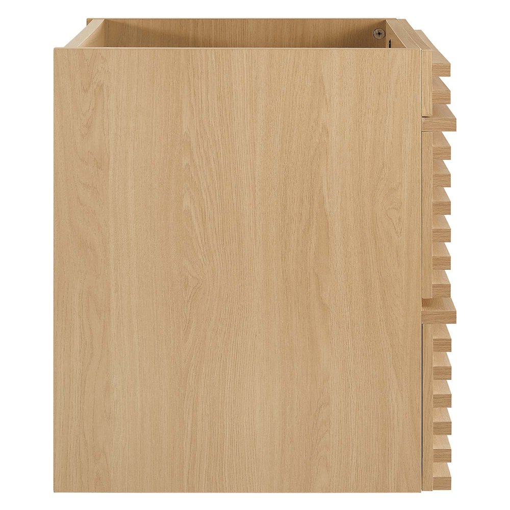 Render 24" Wall-Mount Bathroom Vanity Cabinet (Sink Basin Not Included). Picture 4