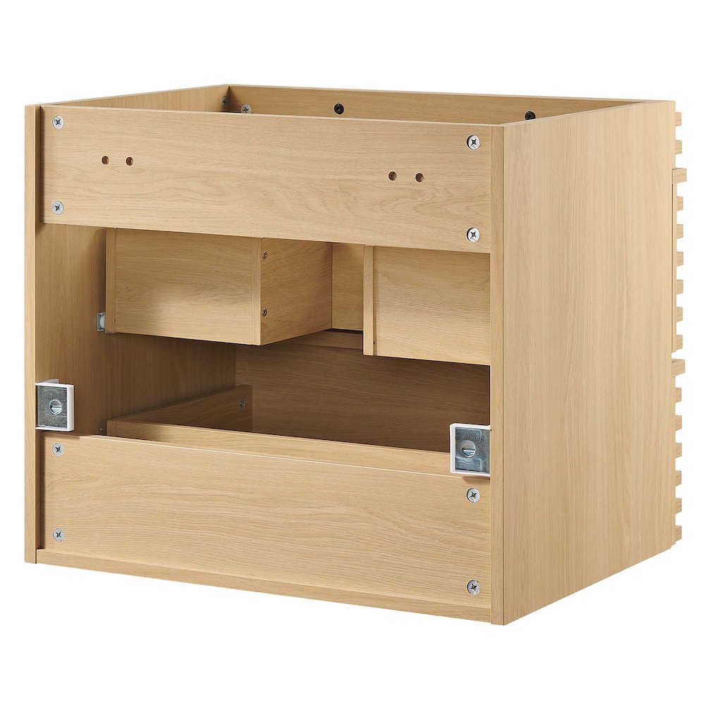 Render 24" Wall-Mount Bathroom Vanity Cabinet (Sink Basin Not Included). Picture 5