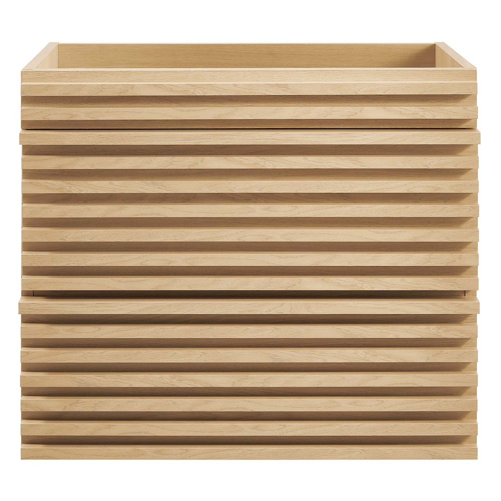 Render 24" Wall-Mount Bathroom Vanity Cabinet (Sink Basin Not Included). Picture 6