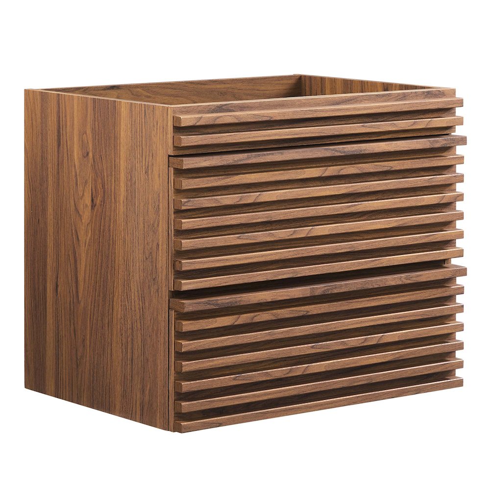 Render 24" Wall-Mount Bathroom Vanity Cabinet (Sink Basin Not Included). Picture 1