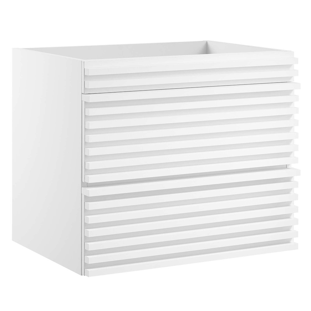 Render 24" Wall-Mount Bathroom Vanity Cabinet (Sink Basin Not Included). Picture 1