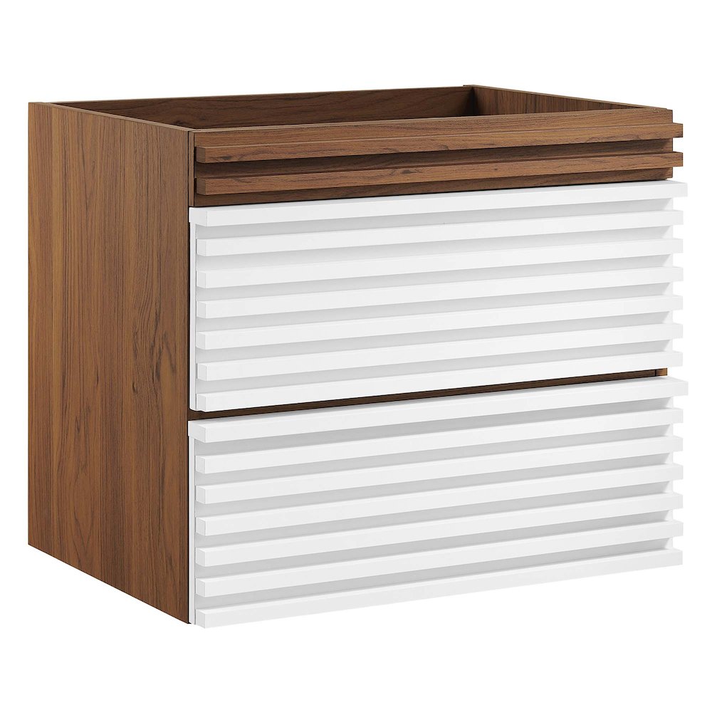 Render 24" Wall-Mount Bathroom Vanity Cabinet (Sink Basin Not Included). Picture 1