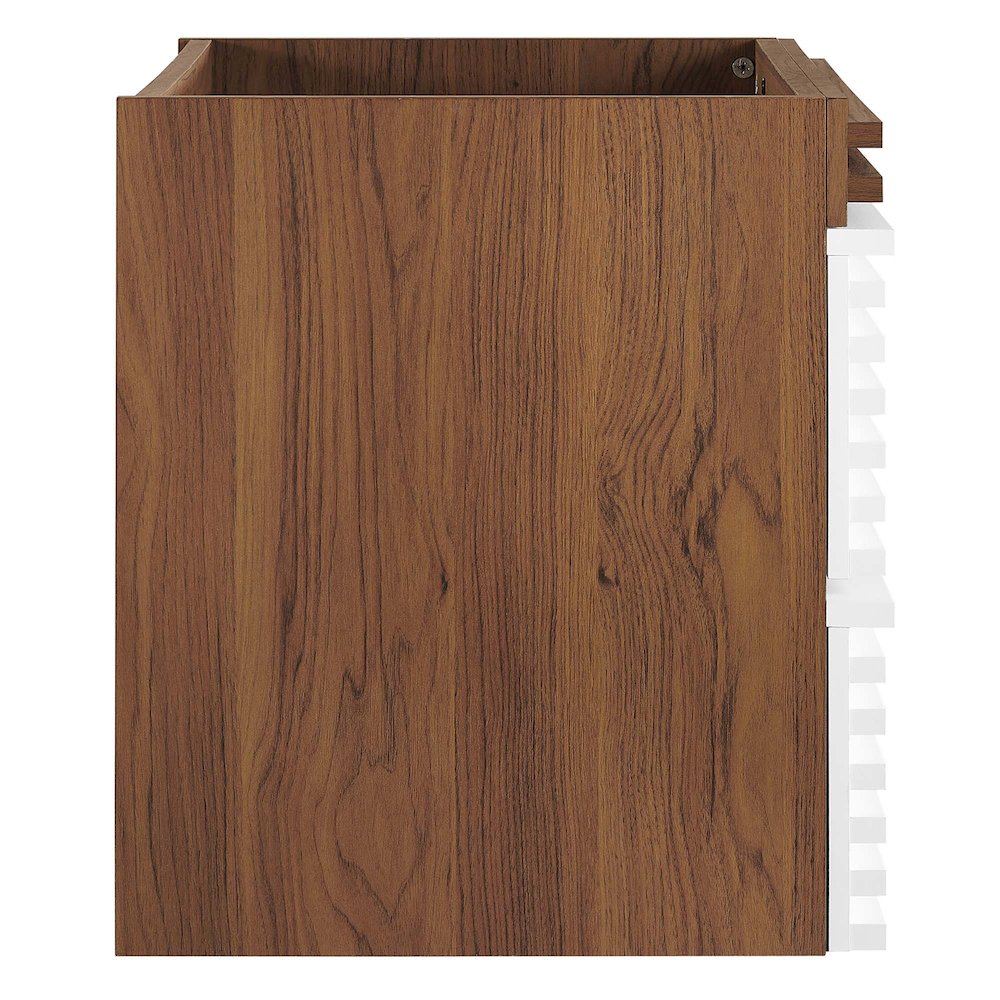 Render 24" Wall-Mount Bathroom Vanity Cabinet (Sink Basin Not Included). Picture 3