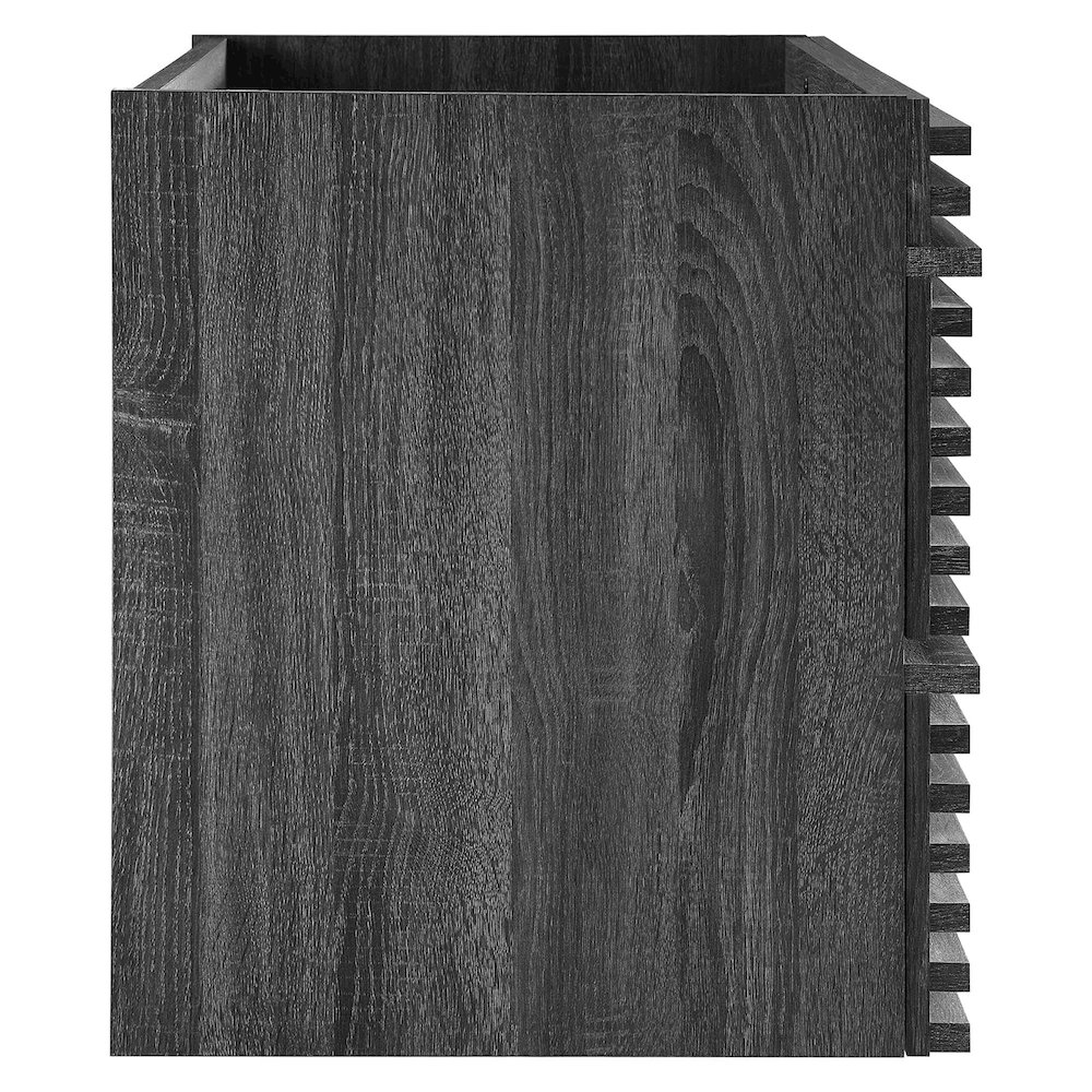 Render 36" Wall-Mount Bathroom Vanity Cabinet (Sink Basin Not Included). Picture 3