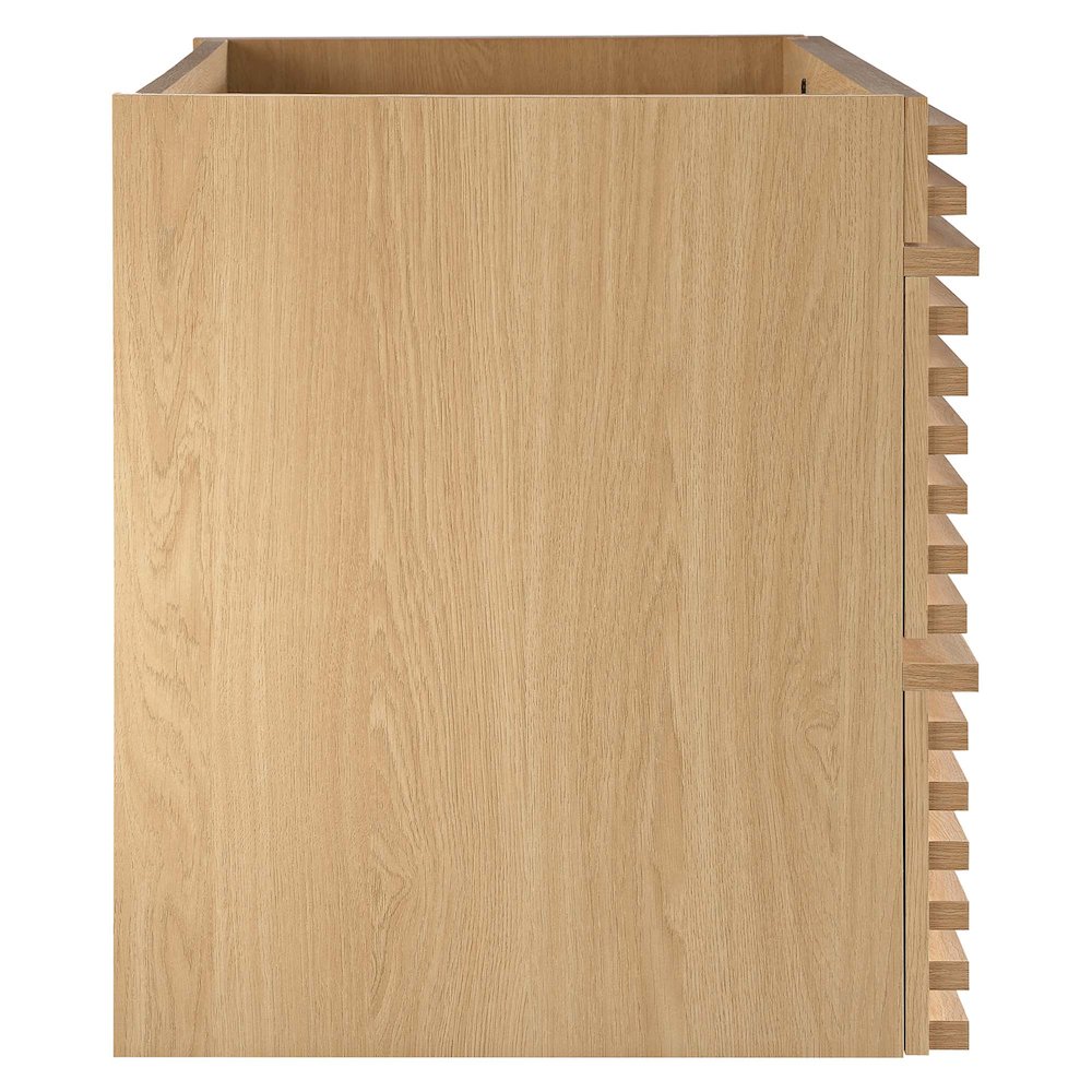 Render 36" Wall-Mount Bathroom Vanity Cabinet (Sink Basin Not Included). Picture 3