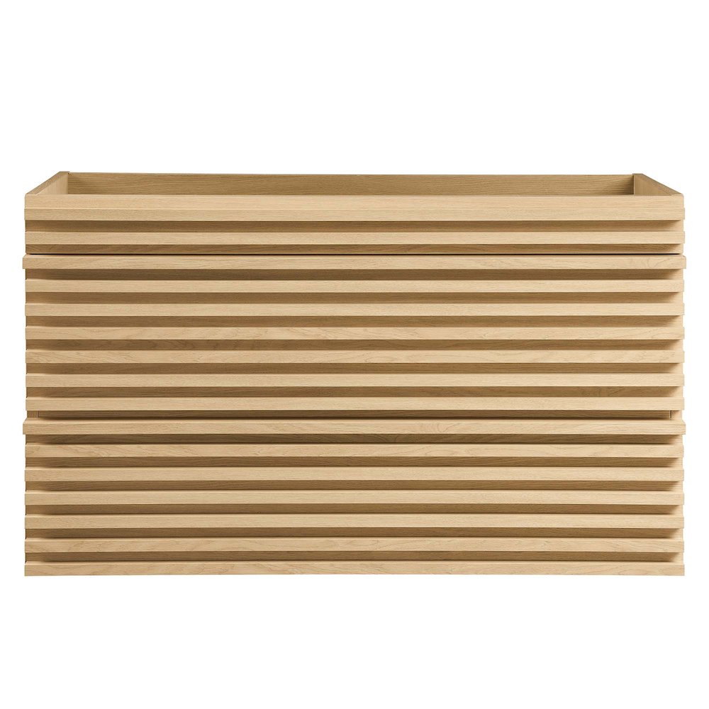 Render 36" Wall-Mount Bathroom Vanity Cabinet (Sink Basin Not Included). Picture 6