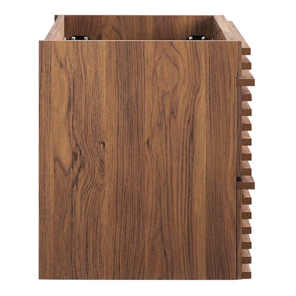 Render 36" Wall-Mount Bathroom Vanity Cabinet (Sink Basin Not Included). Picture 3