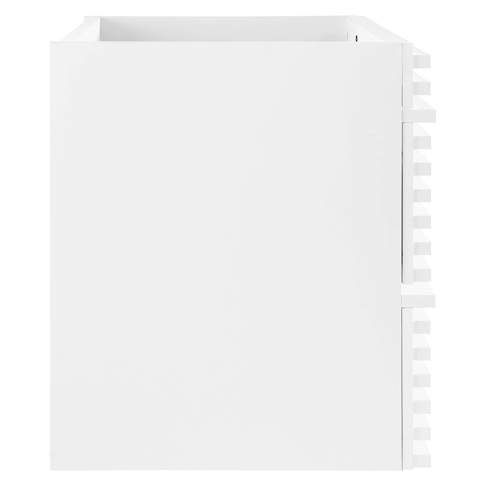 Render 36" Wall-Mount Bathroom Vanity Cabinet (Sink Basin Not Included). Picture 3
