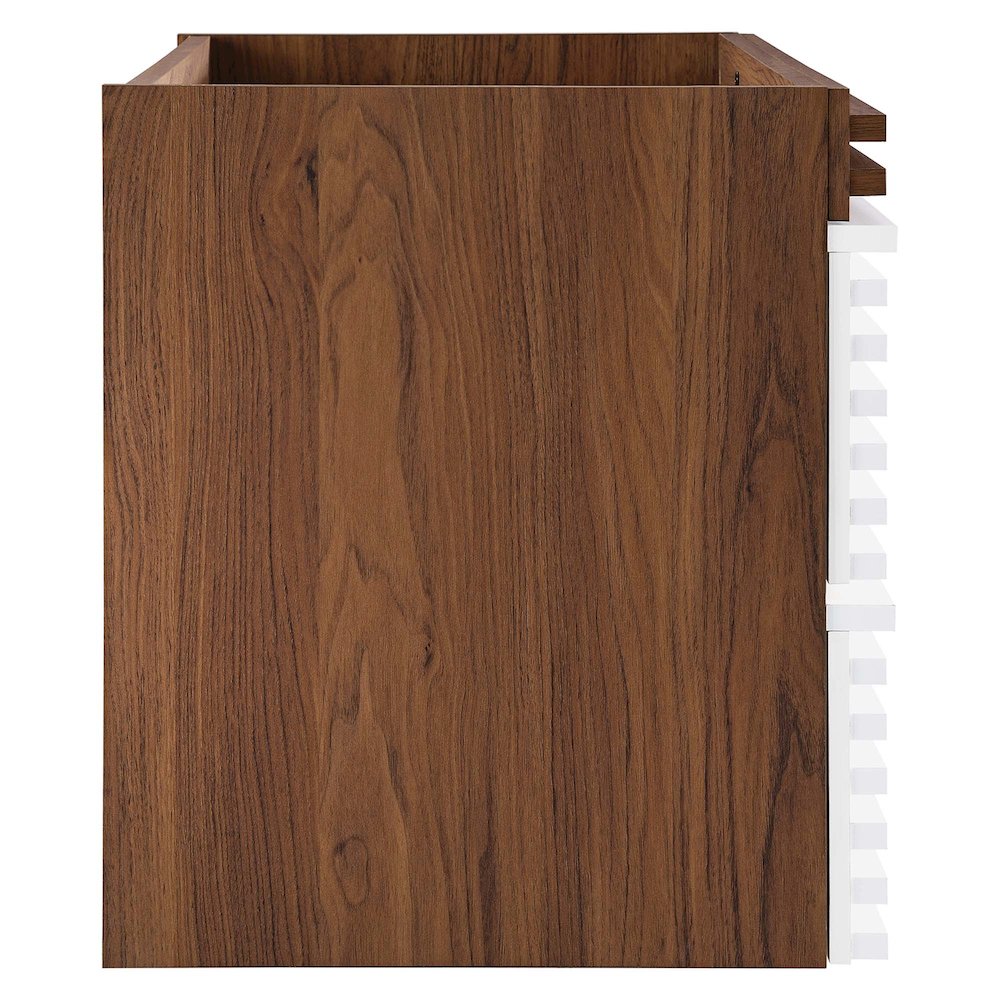 Render 36" Wall-Mount Bathroom Vanity Cabinet (Sink Basin Not Included). Picture 3