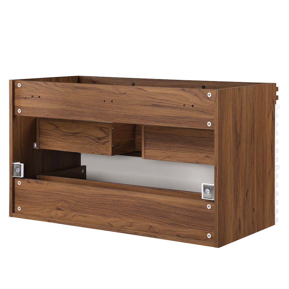 Render 36" Wall-Mount Bathroom Vanity Cabinet (Sink Basin Not Included). Picture 5