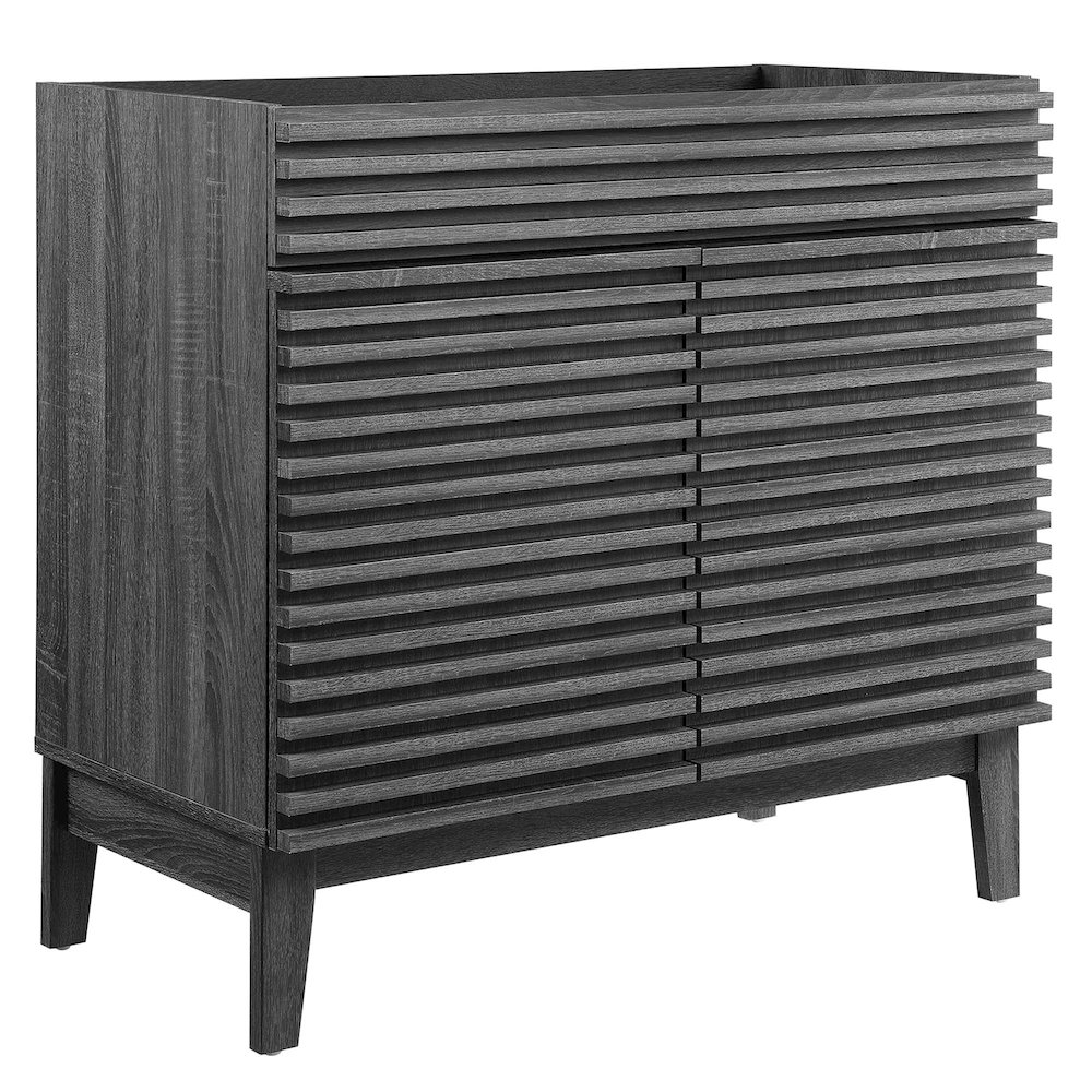 Render 36" Bathroom Vanity Cabinet. Picture 1
