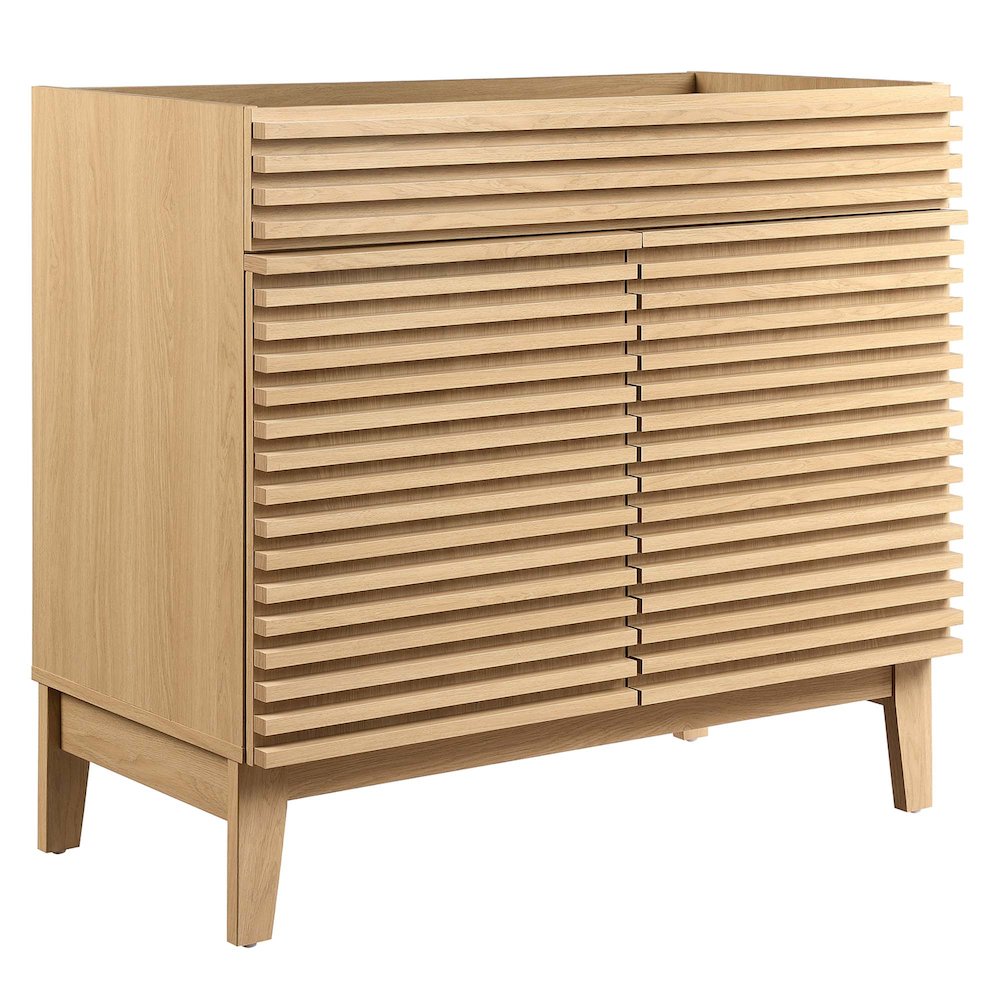 Render 36" Bathroom Vanity Cabinet. Picture 1