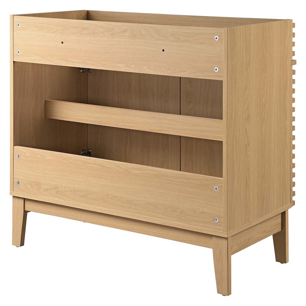 Render 36" Bathroom Vanity Cabinet. Picture 5